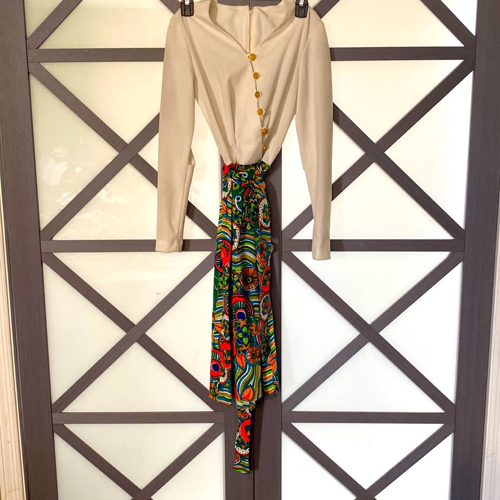 70s vintage handmade dress